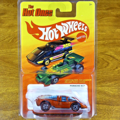 ミニカー HOT WHEELS PORSCHE 917 Hot Wheels 1969 Porsche 917 Redline 1/64 Spectraflame Blue