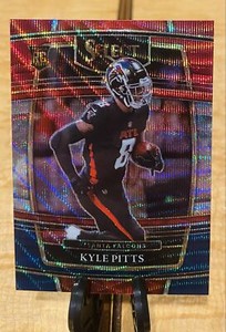 2021  Panini Select Tri-Colow Wave /249 Rookie #46 Kyle Pitts   Falcons RC