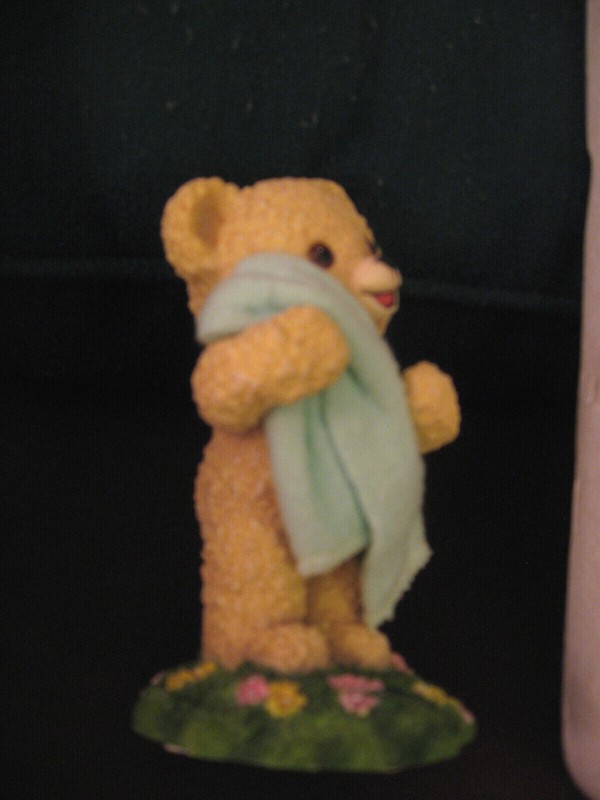 Snuggle Hamilton Collection Figure box+papers '98 I Want to Be Your Snuggle Bear