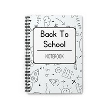 Back to School Notebook - Ruled Line