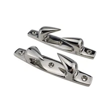 NRC&XRC Pair 3 Holes 6"(152mm) Heavy Dudy Marine Grade 316 Stainless Skene Bo...