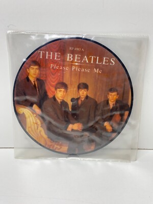 The Beatles Please Please Me/Ask Me Why 7 Inch Picture Disc Vinyl 45 RP4983