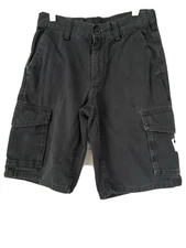 DC BOYS NAVY CARGO SHORTS size 25