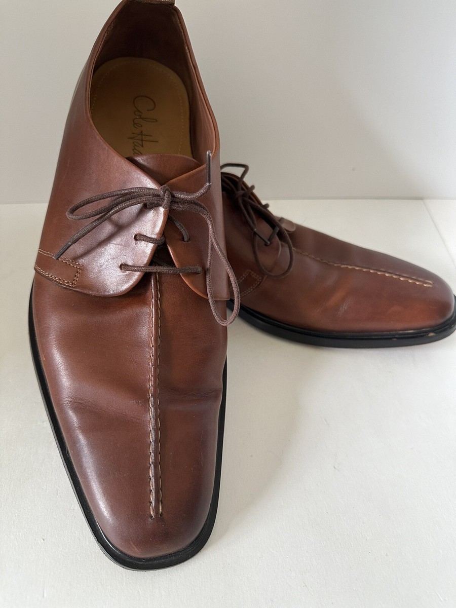 Cole Haan Becket Brown Leather Split Toe Dress Oxfords Men  display picture 3
