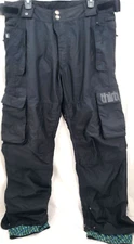 ThirtyTwo 8130000418 Blazahay Black Winter Ski Snowboard Cargo Pants Men's L