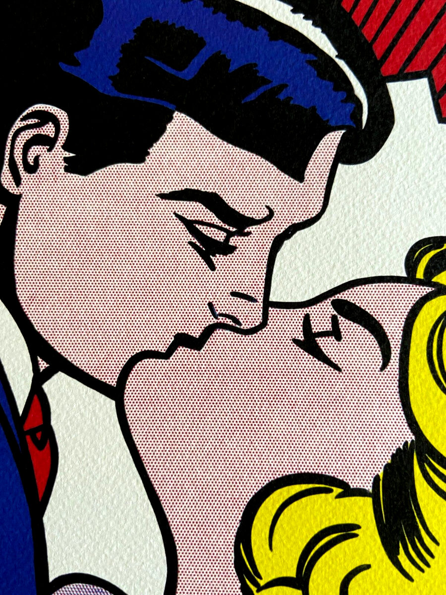 Roy Lichtenstein Lithograph [Original Signed Hand Numbered