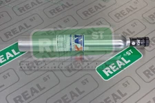 Nitrous Express 10oz Mini-Bottle w Motorcycle Valve (2 DIA. X 15.09 TALL)