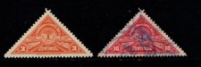 Costa Rica 1932 Philatelic Exhibition 3c, 10c  SG194, 196 Mint/Used