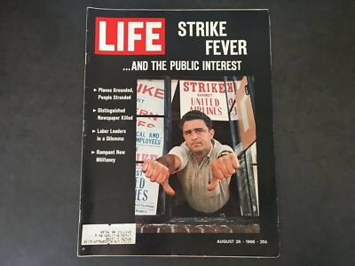 Life Magazine 1966: Labor Strike + Sunset Strip + Soccer World Cup + More