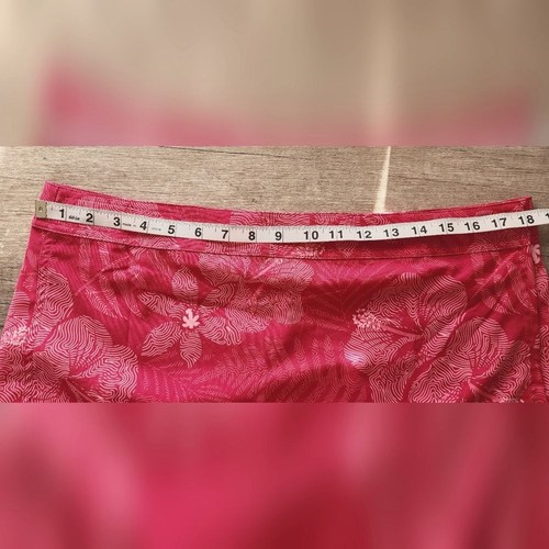 Rip Skirt Hawaii NWT Women's XL Pink Tropics Wrap Mini Skirt - 第 6/7 張圖片