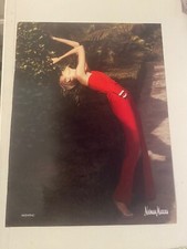 Valentino Red Dress For Neiman Marcus Fashion Magazine Editorial Photograph