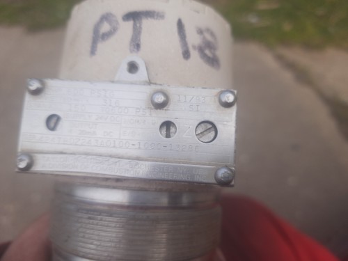 Taylor Instruments Pressure Transmitter MWP 600 PSIG 424tb02243a0100 - Picture 4 of 14