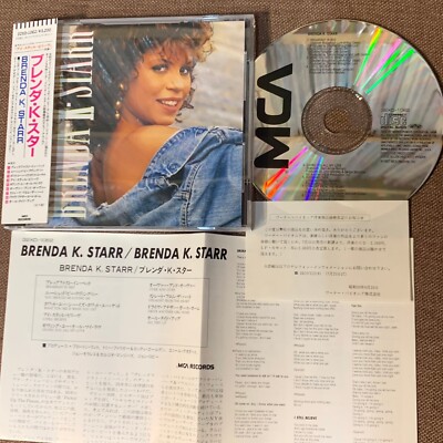 BRENDA K. STARR s/t JAPAN CD 32XD-1062 OBI + INSERT I Still Believe 1988 issue
