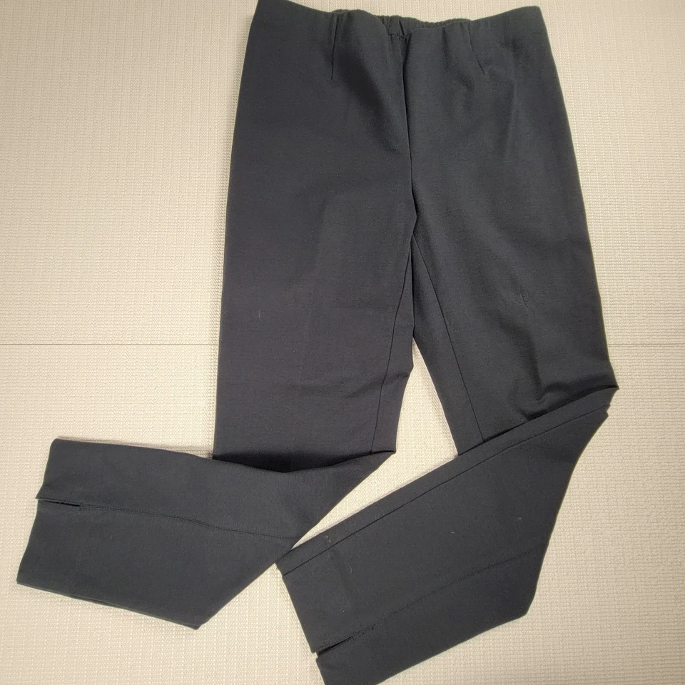 Pantalones al tobillo J.Jill Ponte azul marino para mujer talla mediana Foto 2 de 4