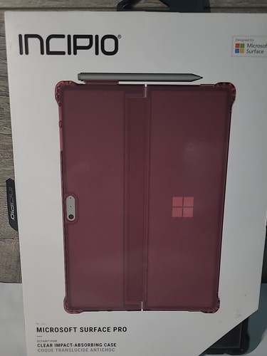 INCIPIO Octane Pure Rugged Case For Microsoft Surface Pro 2017 Burgundy - Picture 6 of 6