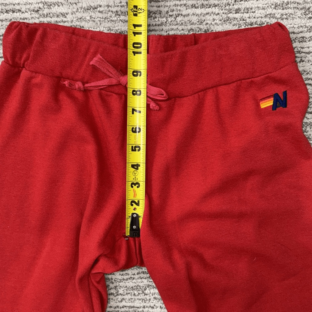 Aviator Nation Glider Joggers Colorblock Cherry  … - image 11