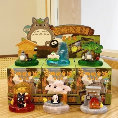 Hayao Miyazaki's Anime Fairy Tale Third Round Blind Box Totoro 1