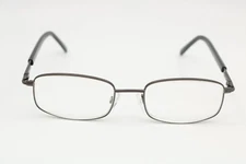 Modern Optical Jazz Gunmetal Rectangle Eyeglasses Frames 56-18-150