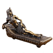 Cleopatra Figur – Ägyptische Deko Statue aus Harz – Skulptur ägyptische Königin