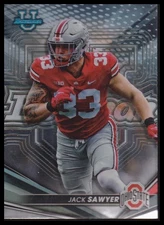 2022-23 Bowman's Best University #33 Jack Sawyer