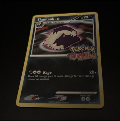The Pokémon Company Skuntank Pokémon Rumble Promo Regular 90 HP Stage 1 2009