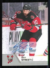 2020-21 Upper Deck AHL AUTO #28 Ben Street D