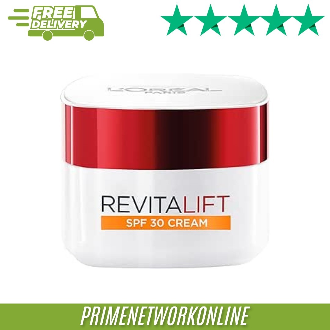 L’Oréal Paris Revitalift Hydrating SPF30 Day Cream – 50ml 100% ORIGINAL ⭐⭐⭐⭐⭐