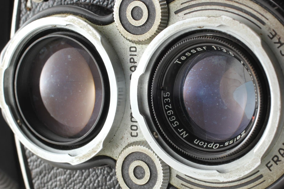 [N MINT /Case] Rolleiflex 3.5A type1 TLR Film Camera Tessar 75mm F3.5 From JAPAN - Image 3 of 4