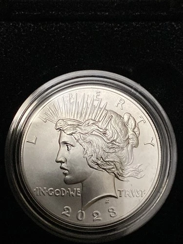 2023-P Peace Dollar .999 Fine Uncirculated W/Box & COA *RARE ORIGINAL COIN* 23XH
