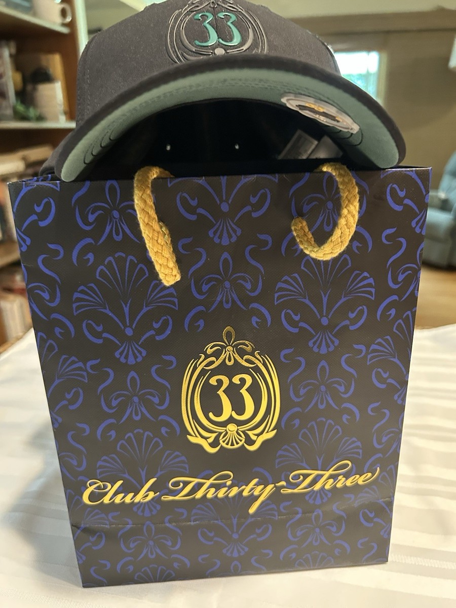 RARE Disneyland Club 33 55th Anniversary Cap, In It's Original RARE Disneyland Club 33 55th Anniversary Cap, In It's Original