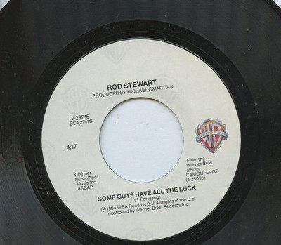 ROD STEWART  some guys have all the luck . i was joking *SHIPPING DISCOUNT 45 NM