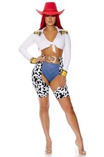 Sexy Forplay Keep It Light Cowgirl Western Cowboy Woody Costume 551562