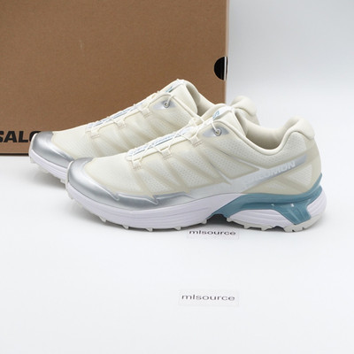 Size 9.5 Men's Salomon XT-Pathway 2 Trail Sneakers 478609 Vanilla Ice