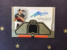 Grayson Rodriguez 2024 Topps Tier One - Auto/Relics #’d/149 Orioles / Angels