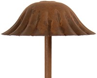 Gartenstecker Pilz Metall Rostbraun 14X41 Cm Clayre & Eef 6Y6153