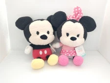 Mickey Mouse Minnie Baby 7’’ Cuteeze Collectible Plush New With Tags Super Soft