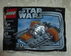 Lego Snowspeeder star wars Disney 49 pc set in poly bag.