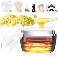 Nose Wax Kit Men, Nose Waxing Hair Wax Removal for Men Women, Nose Hair Waxing K