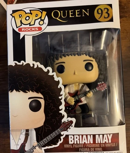 Funko Pop Rocks Vinyl: Brian May #93 Queen Guitarist Vinyl Figure