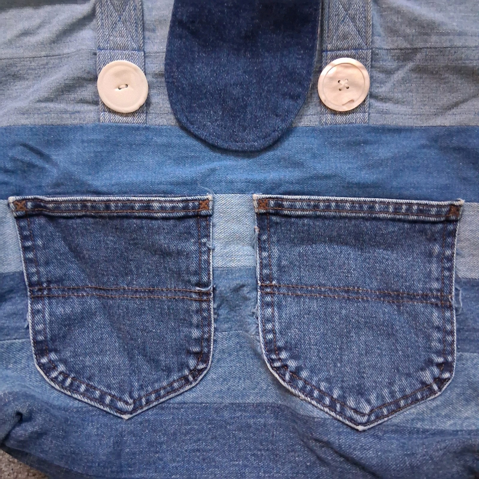Handmade Upcycled Levi’s Denim Patchwork Tote Bag… - image 6