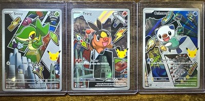 Gen 5 Unova Set, Series 2 First Partner Illustration Collection, Pokemon TCG