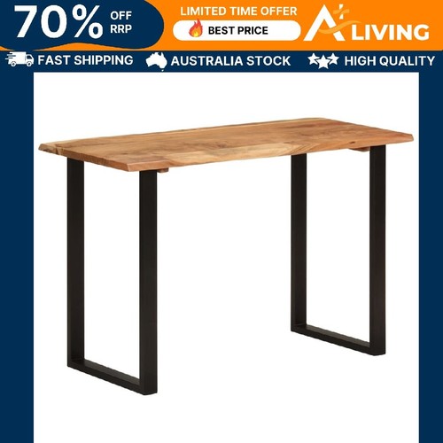 Dining Table 110x50x76 cm Solid Wood Acacia Modern Furniture Home Decor 50289