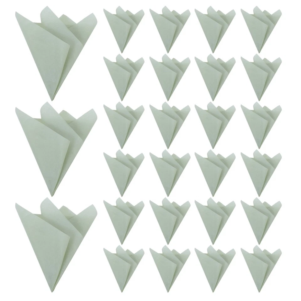  100 Sheets Wrapping Tissue Paper Greenery Flower Florist Bouquet Supplies - Image 4 of 4