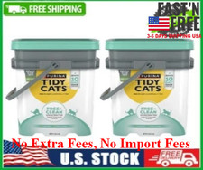 2 PACK Purina Tidy Cats Free  Clean Unscented Cat Litter, Low Dust, 35 lb Pail
