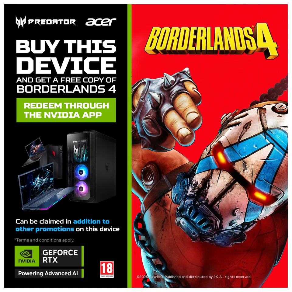 Acer Predator Helios Neo 16 AI PHN16-73 Intel U7 16GB 1TB SSD RTX5070 16" W11H - Image 3 of 4