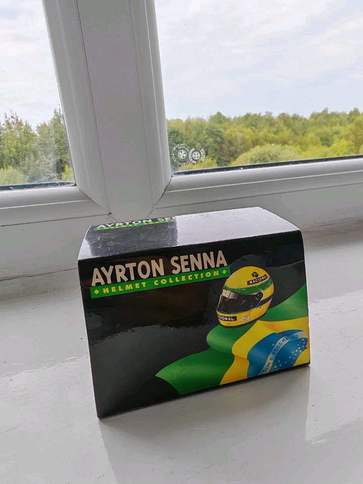Minichamps Die-cast Ayrton Senna Helmet Collection 1983 - Image 4 of 4