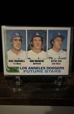 1982 Topps - Future Stars Steve Sax, Mike Marshall, Ron Roenicke #681 (RC)