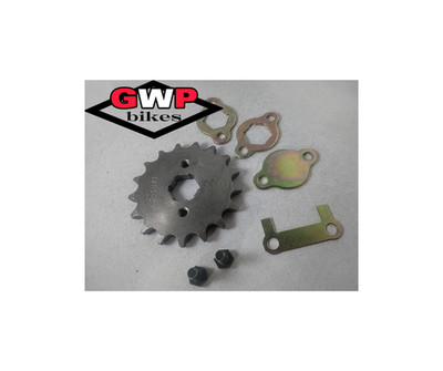 Keeway Superlight 125 K-light front sprocket 17t retaining locking tab plate 17