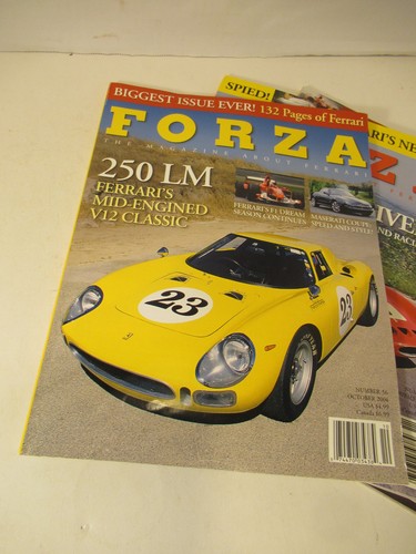 Vintage Lot 8 Forza Ferrari Magazine Full Year 2004 # 51,52,53,54,55,56,57,58 - Picture 7 of 11