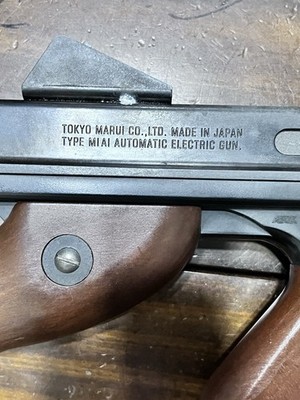 Tokyo Marui Airsoft Thompson M1A1 Metal Military Mod Made Japan